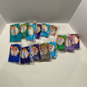 McDonald’s TY Beanie Babies Set #14 toys  (Multiple Colors)
